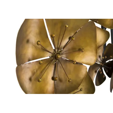 Płyta ze stali FLOWE GOLDY -B- 80x6x57 cm